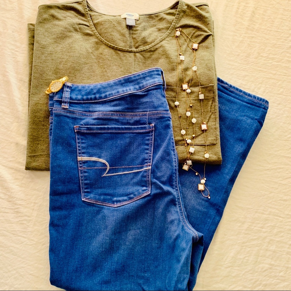 American Eagle Hi-Rise Jegging